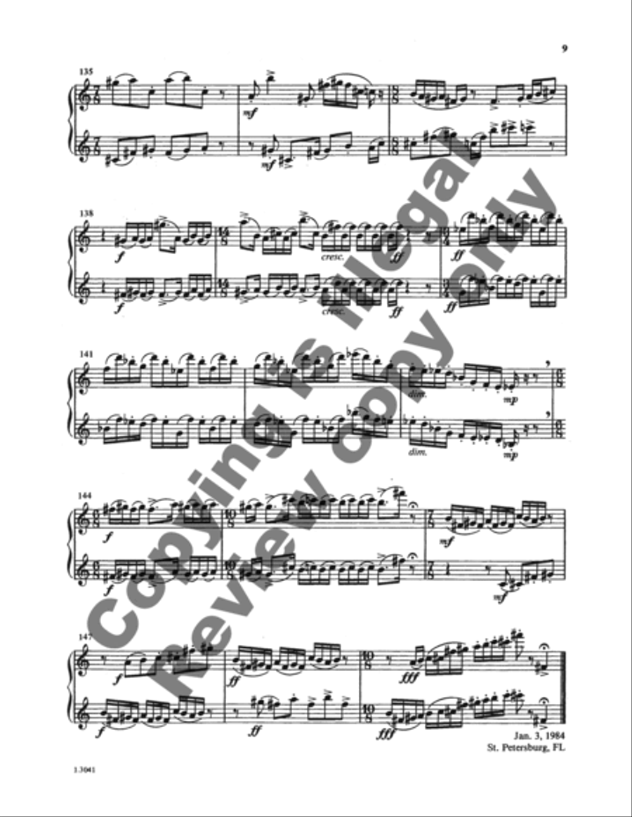Music for Two Oboes Oboe scores gallery preview page 8