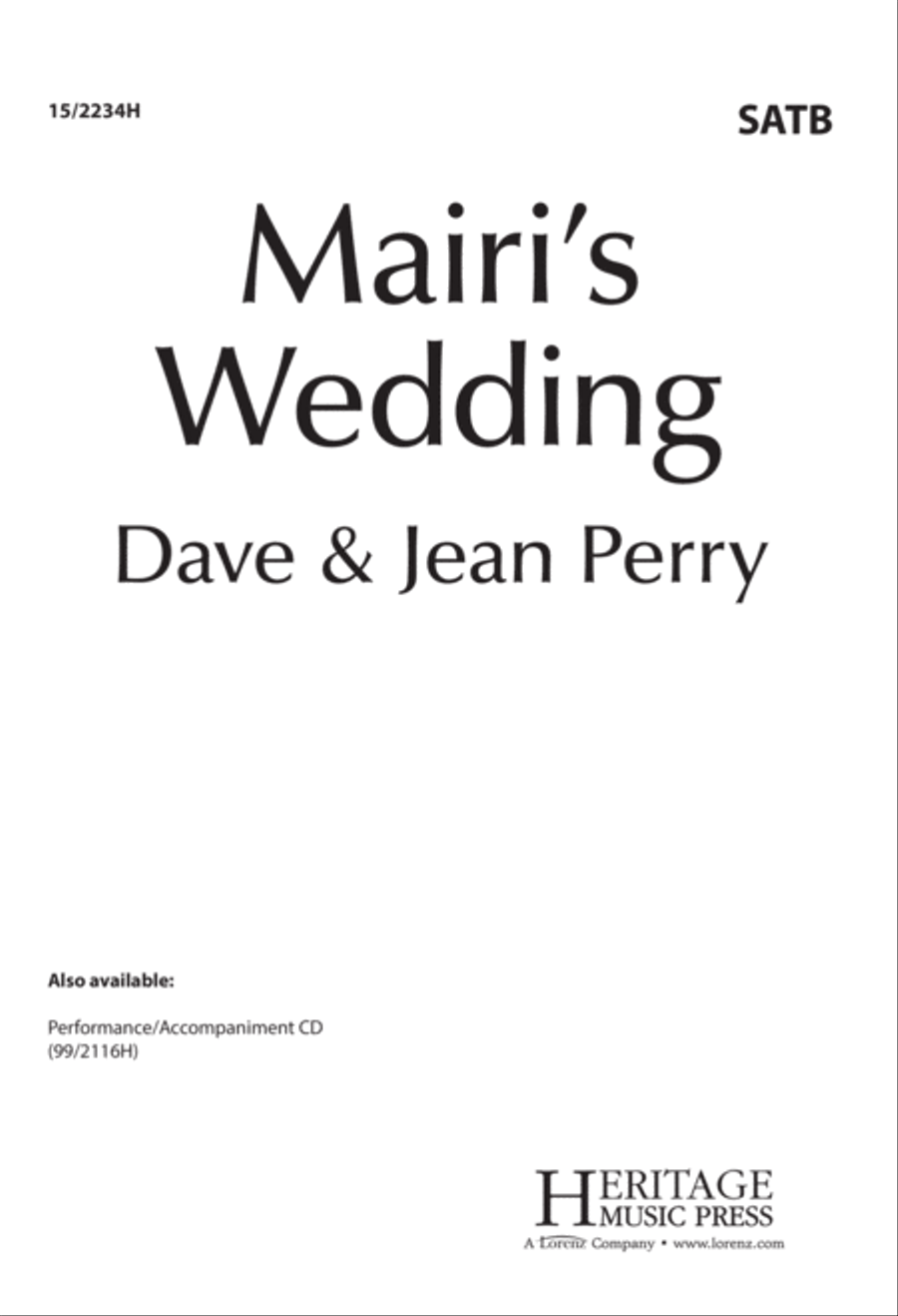Mairi's Wedding 4-Part scores gallery preview page 1
