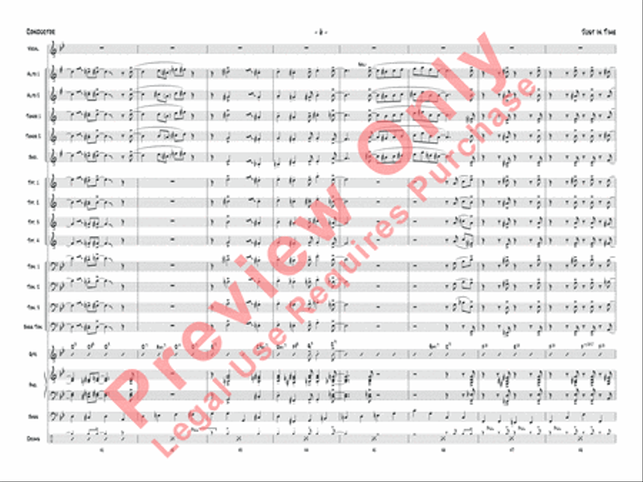 Just in Time Jazz Ensemble scores gallery preview page 21