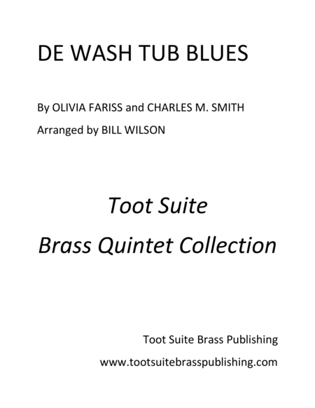 De Wash Tub Blues image number null