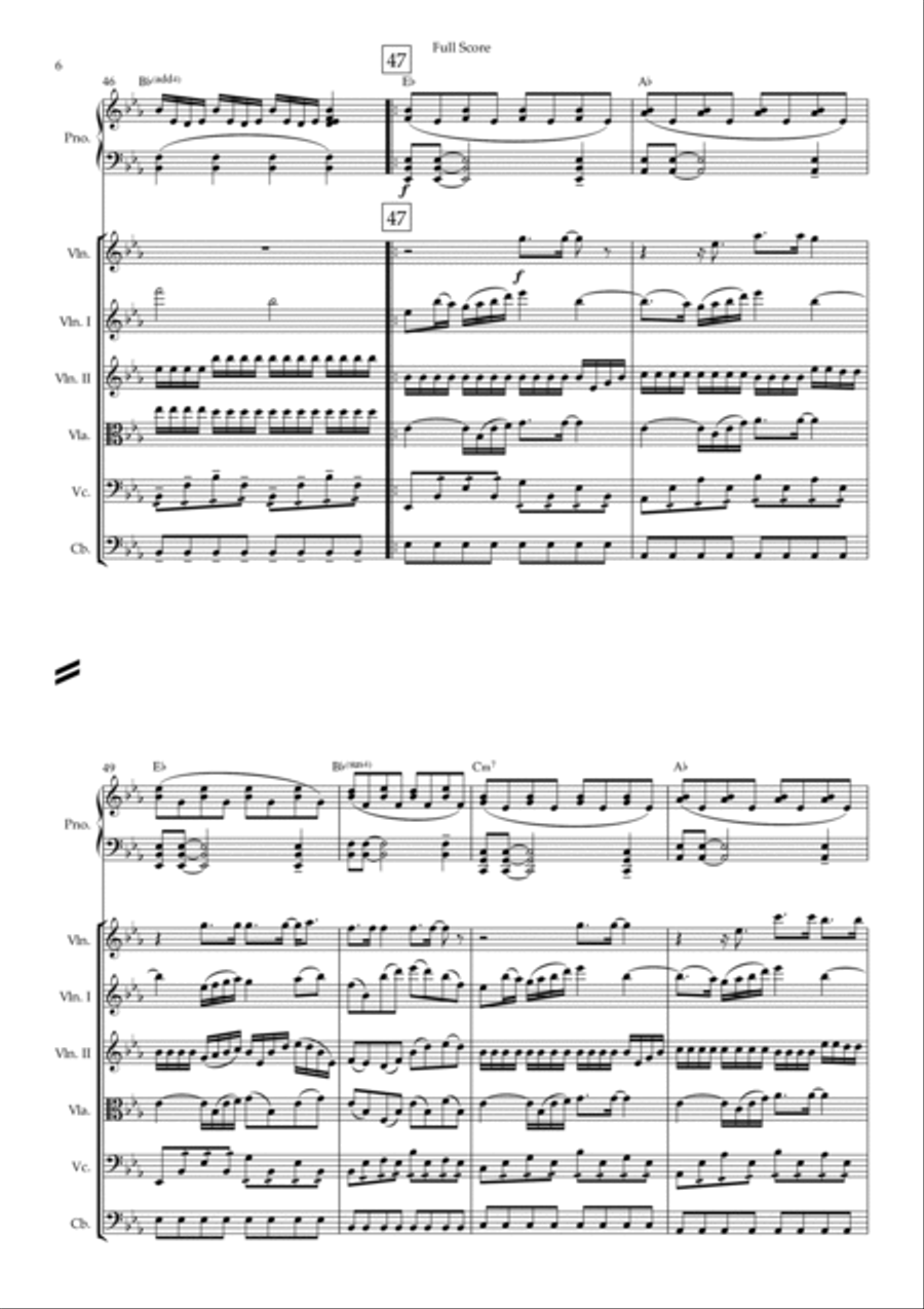 Fix You Small Ensemble scores gallery preview page 6