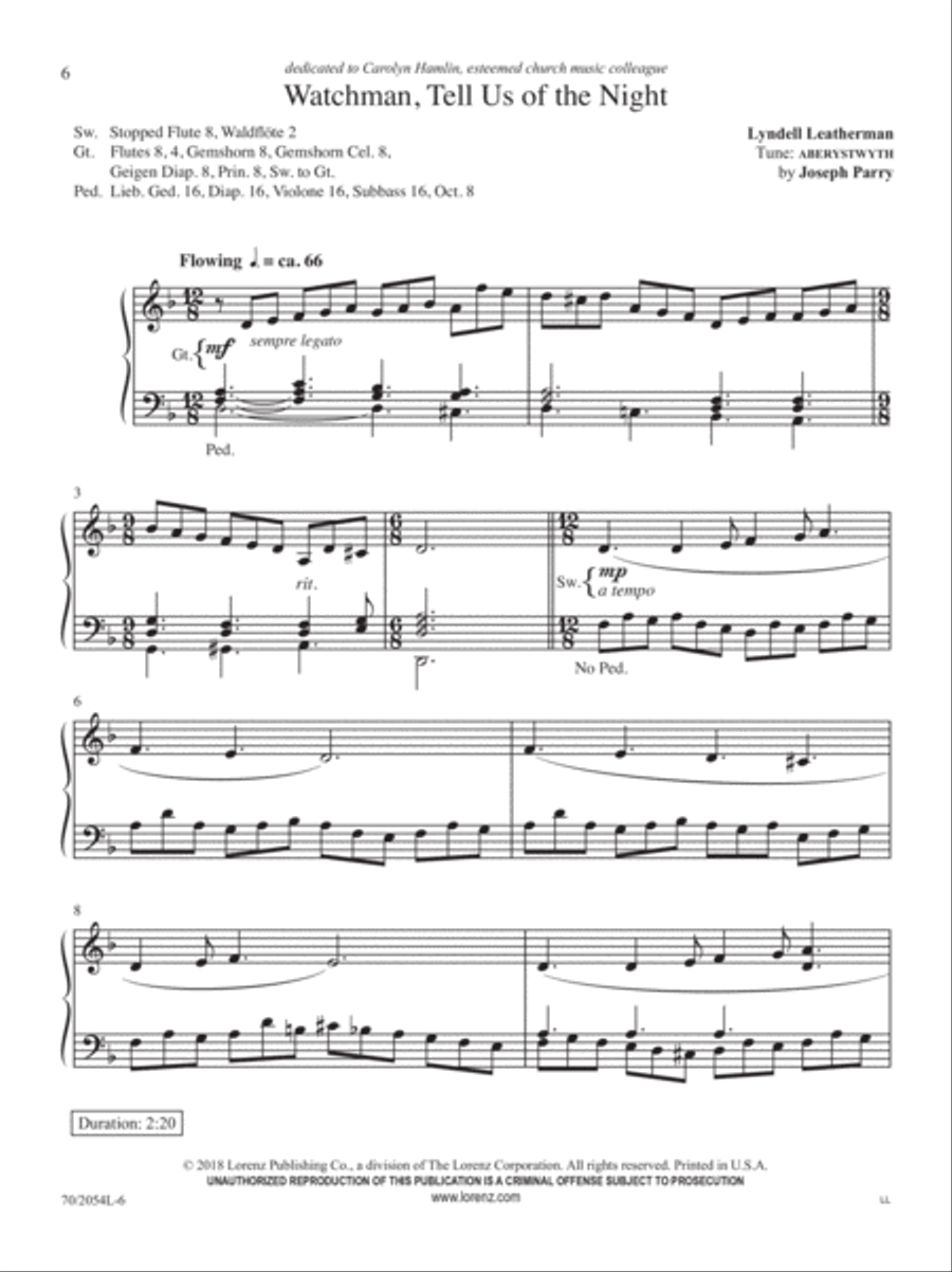 Seasons of Grace Seasons of Grace Organ Solo scores gallery preview page 3