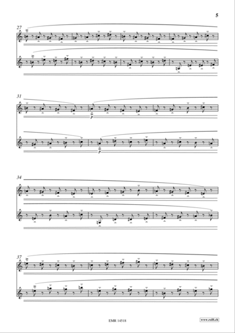 La-bas, sur la Mer La-bas, sur la Mer Violin scores gallery preview page 4