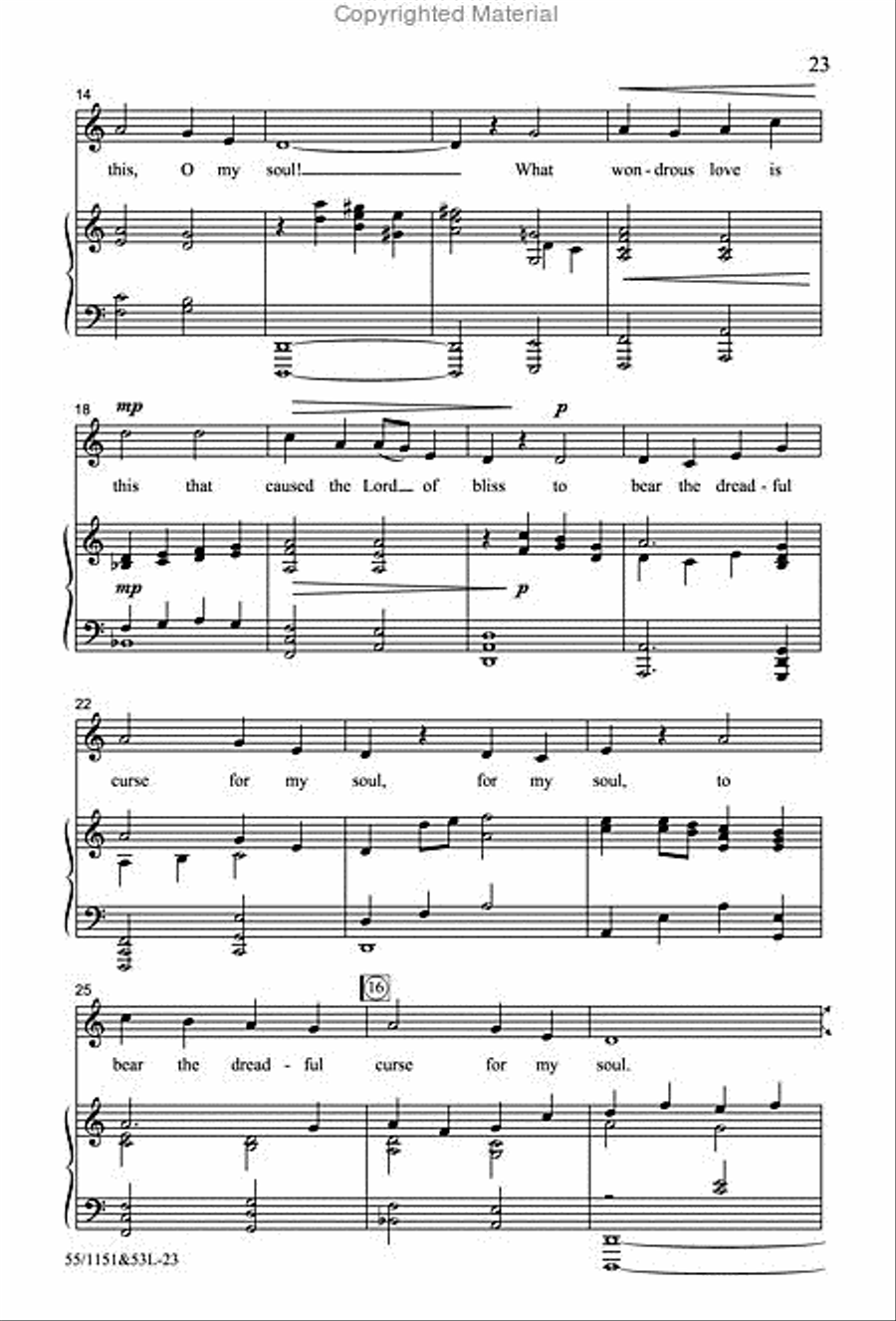 The Way of the Cross Leads Home 4-Part scores gallery preview page 8