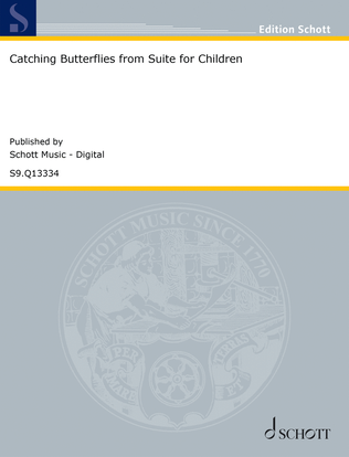 Book cover for Catching Butterflies from "Suite for Children"