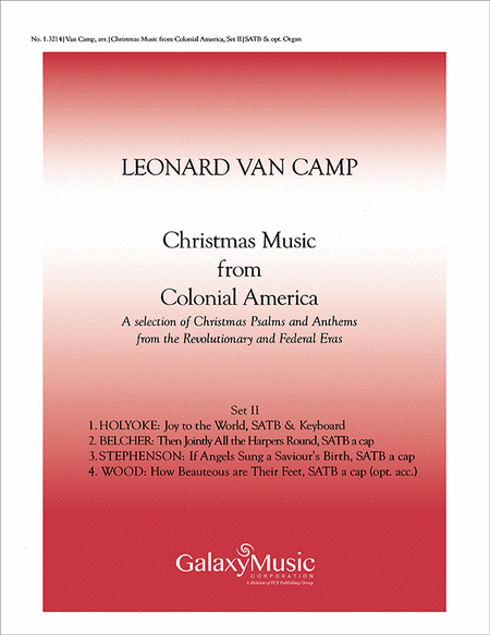 Christmas Music from Colonial America, Set II