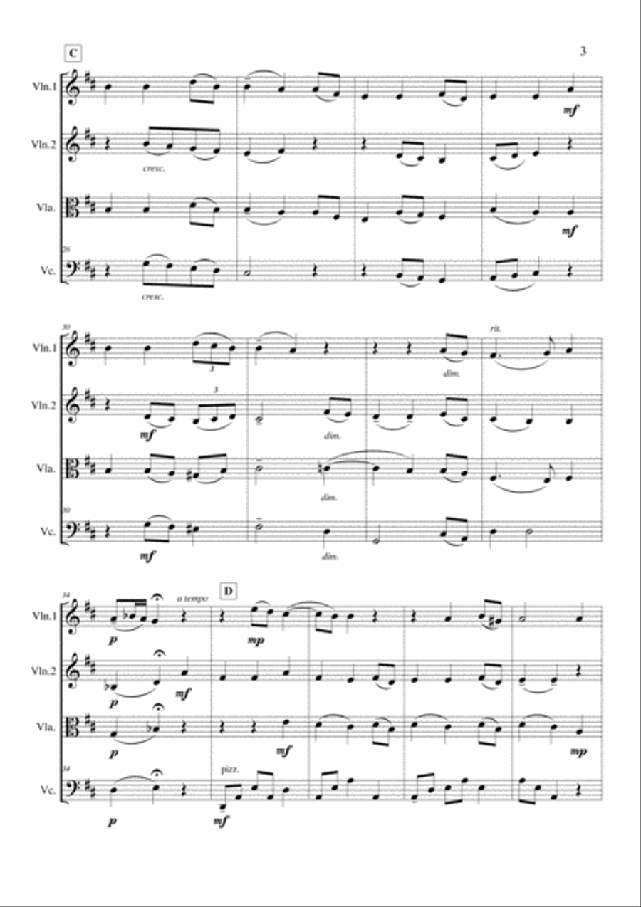 Éiníní String Quartet scores gallery preview page 4