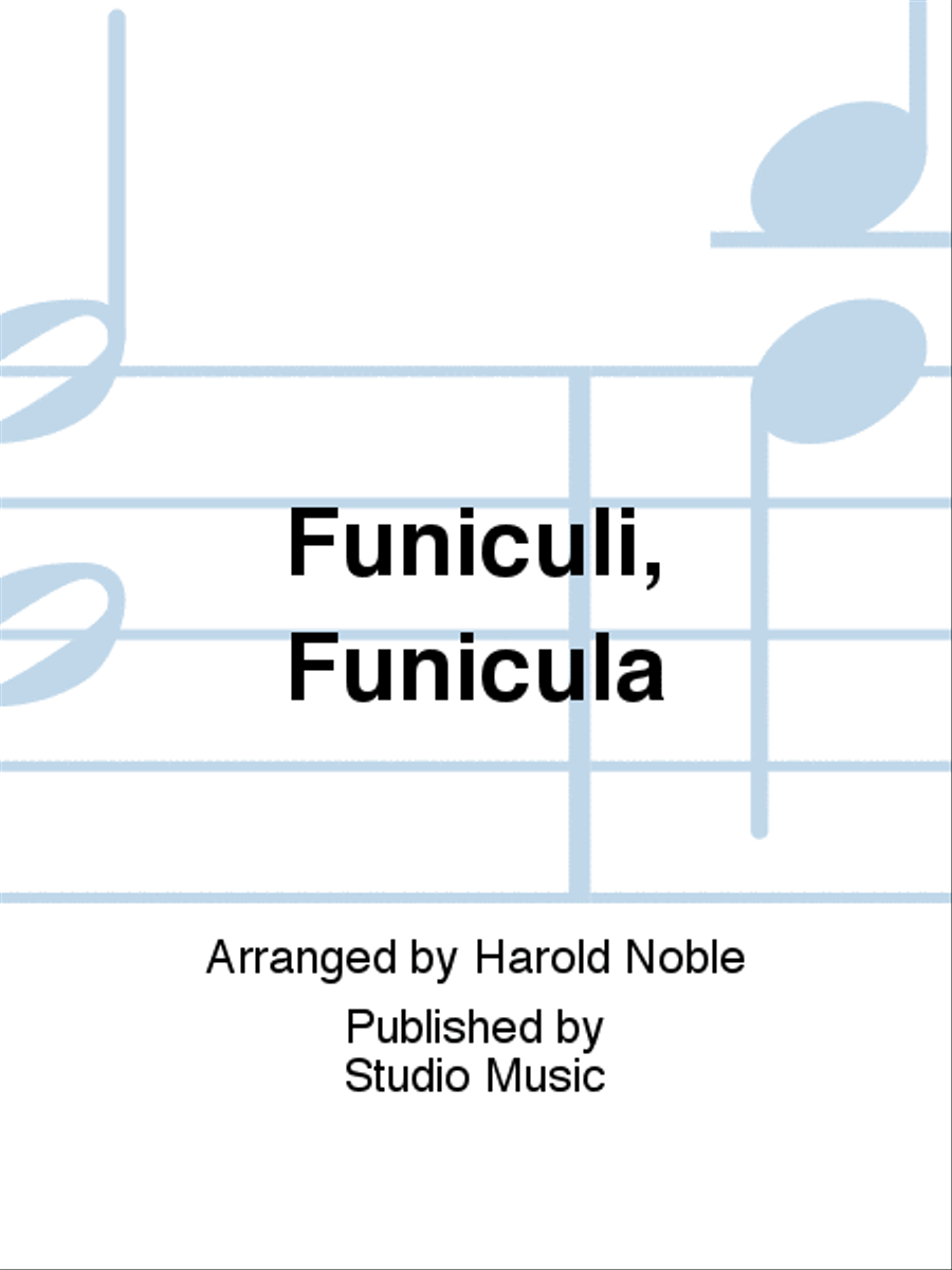 Funiculi, Funicula Funiculi, Funicula Brass Band scores gallery preview page 1
