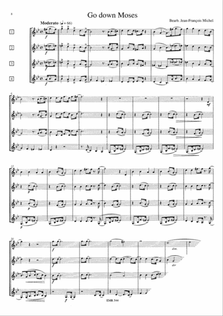 3 Spirituals 3 Spirituals Cornet scores gallery preview page 5