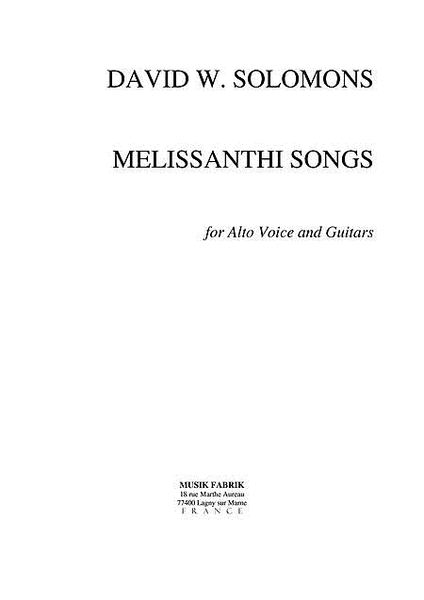 Melissanthi Songs