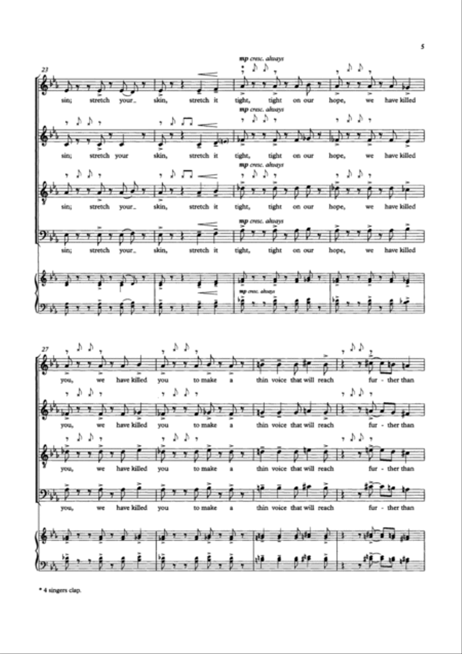 The Making of the Drum 4-Part scores gallery preview page 5