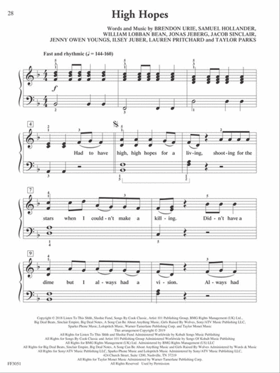 ChordTime® Piano Hits ChordTime® Piano Hits Piano Method scores gallery preview page 6