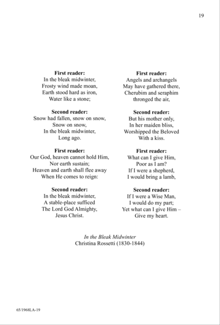 The Word Made Flesh 4-Part scores gallery preview page 21