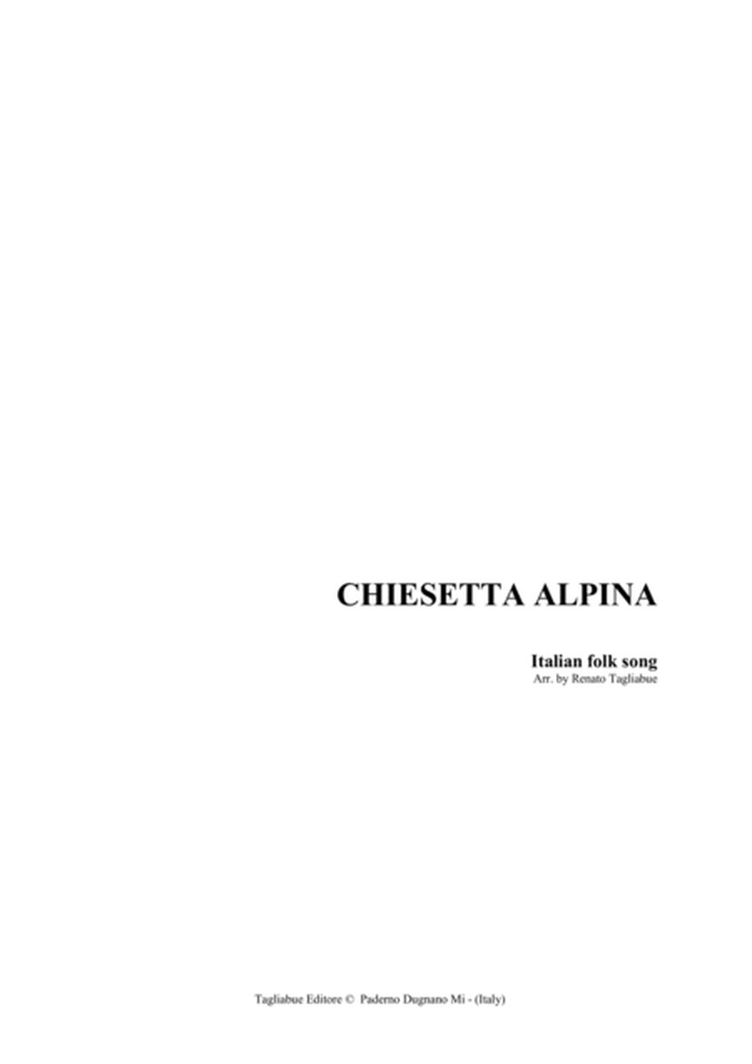 CHIESETTA ALPINA - Italian Folk song image number null