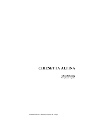CHIESETTA ALPINA - Italian Folk song