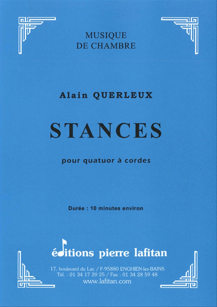 Stances String Quartet scores gallery preview page 1