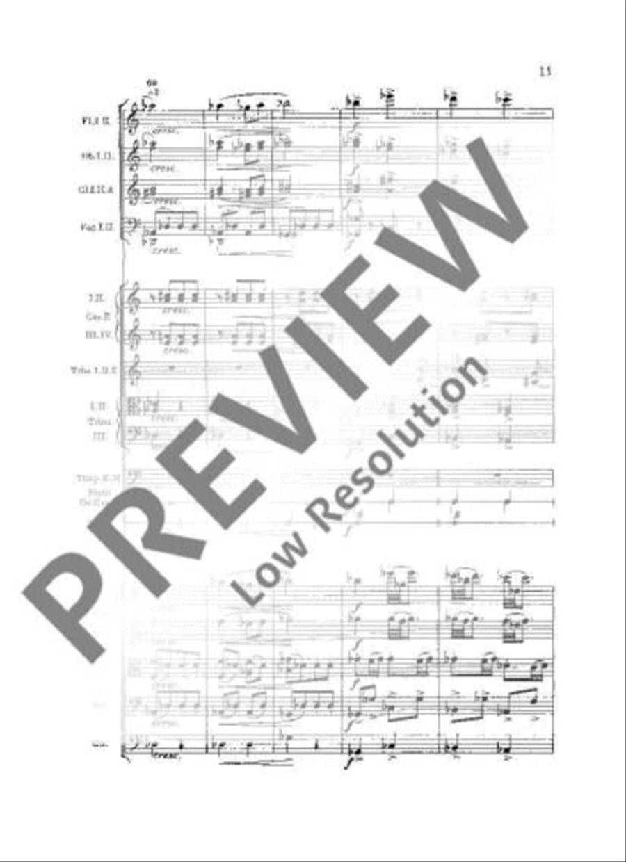 Slavonic Dances Orchestra scores gallery preview page 14