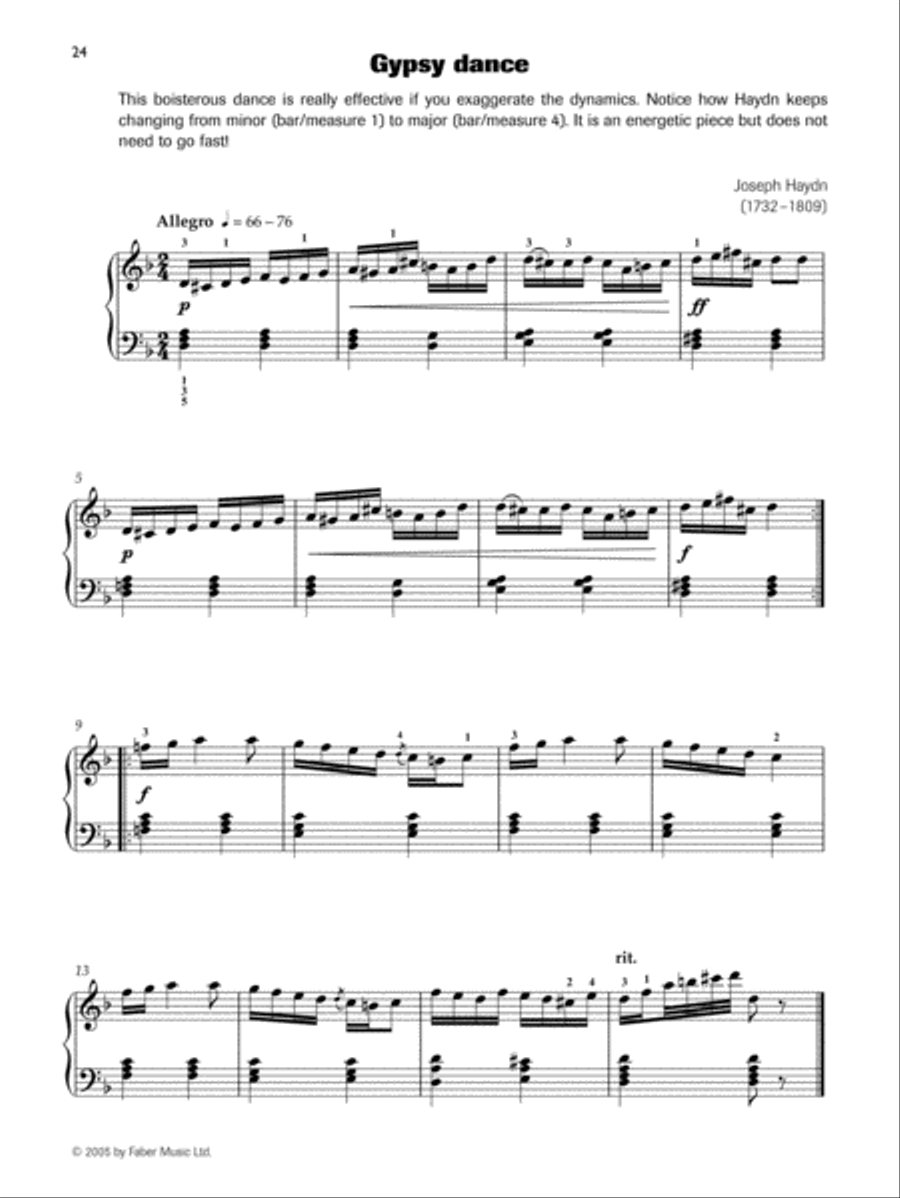 Keynotes, Grades 2-3 Easy Piano scores gallery preview page 4