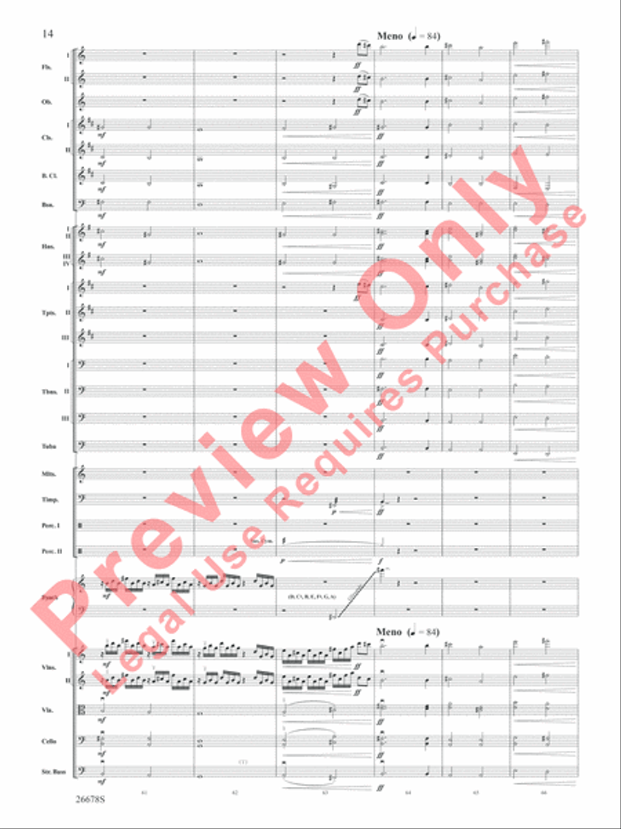Suite from Video Games Live Full Orchestra scores gallery preview page 15