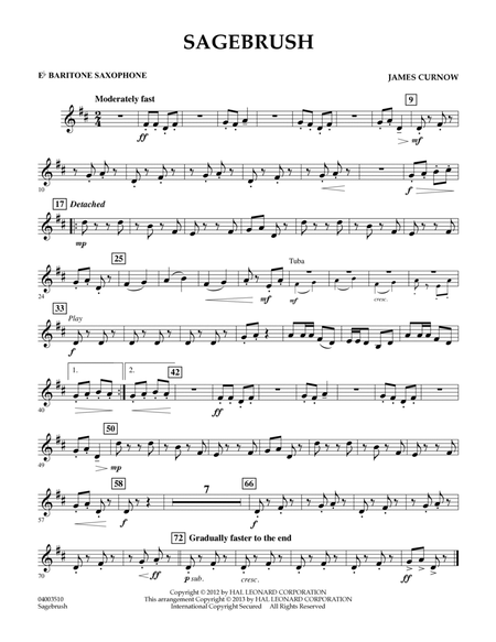Sagebrush - Eb Baritone Saxophone