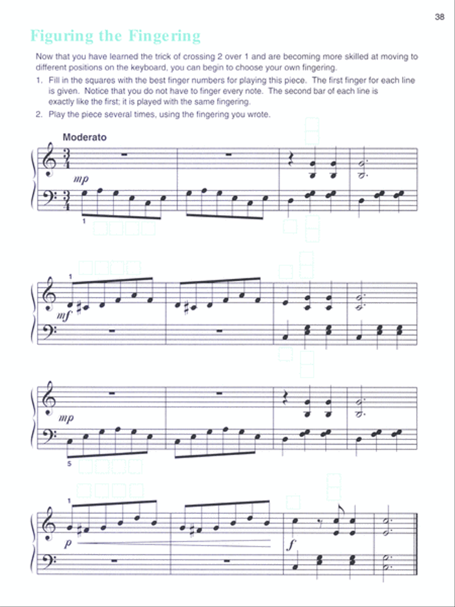 Alfred's Basic Graded Piano Course, Lesson Piano Method scores gallery preview page 8