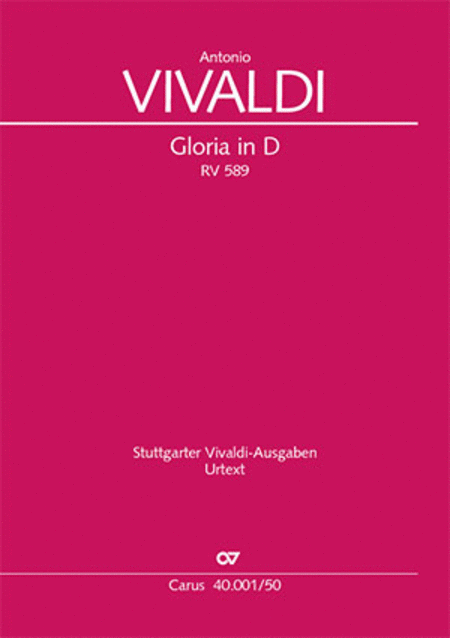 Vivaldi: Gloria in D. Revised edition