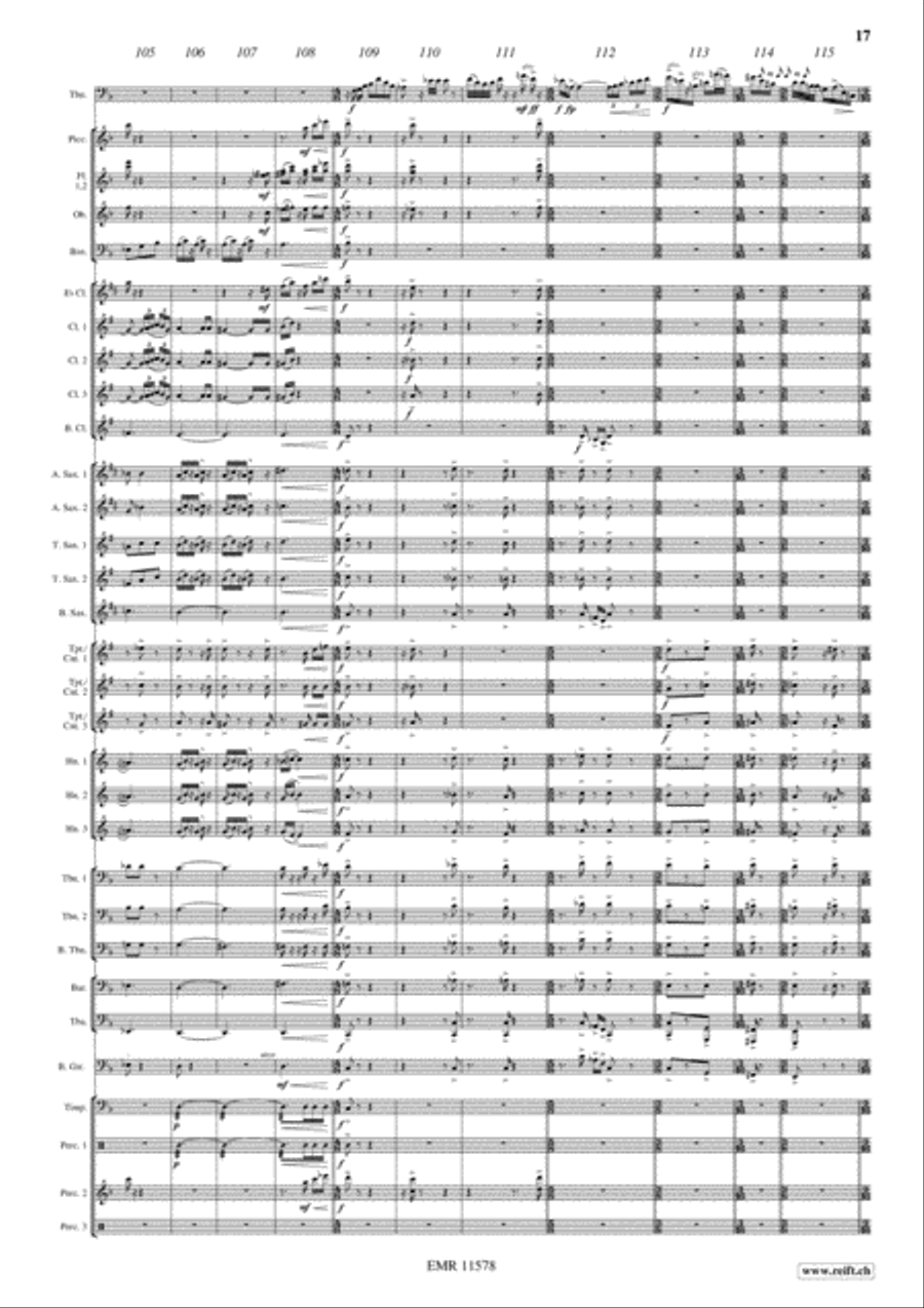 Cirrus Concert Band scores gallery preview page 17