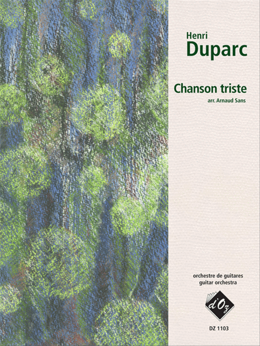 Chanson triste Chanson triste Guitar Ensemble scores gallery preview page 1