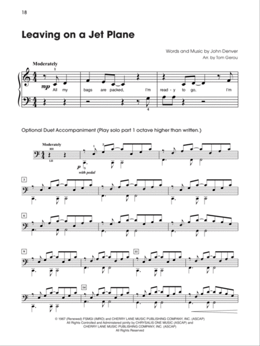 5 Finger Groovy Songs Easy Piano scores gallery preview page 6