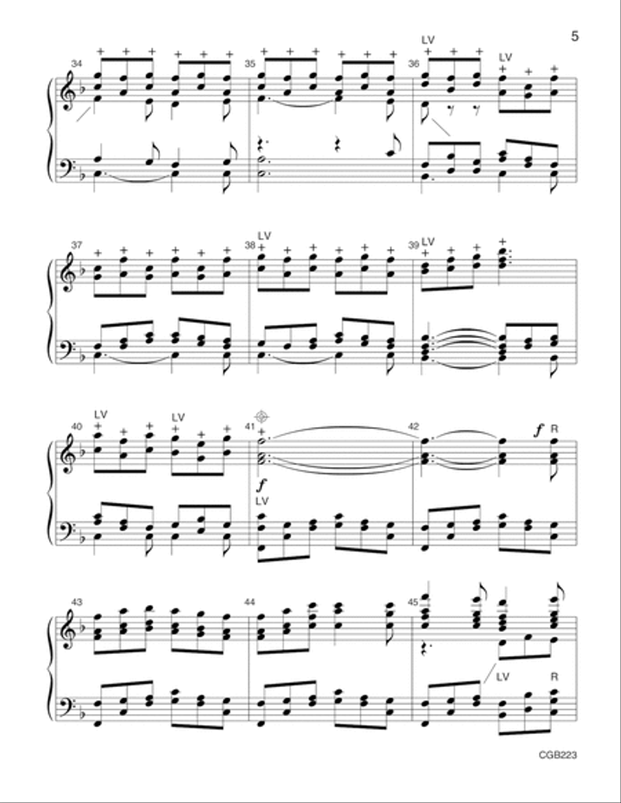 The Shepherd's Carol The Shepherd's Carol Handbell Choir scores gallery preview page 5