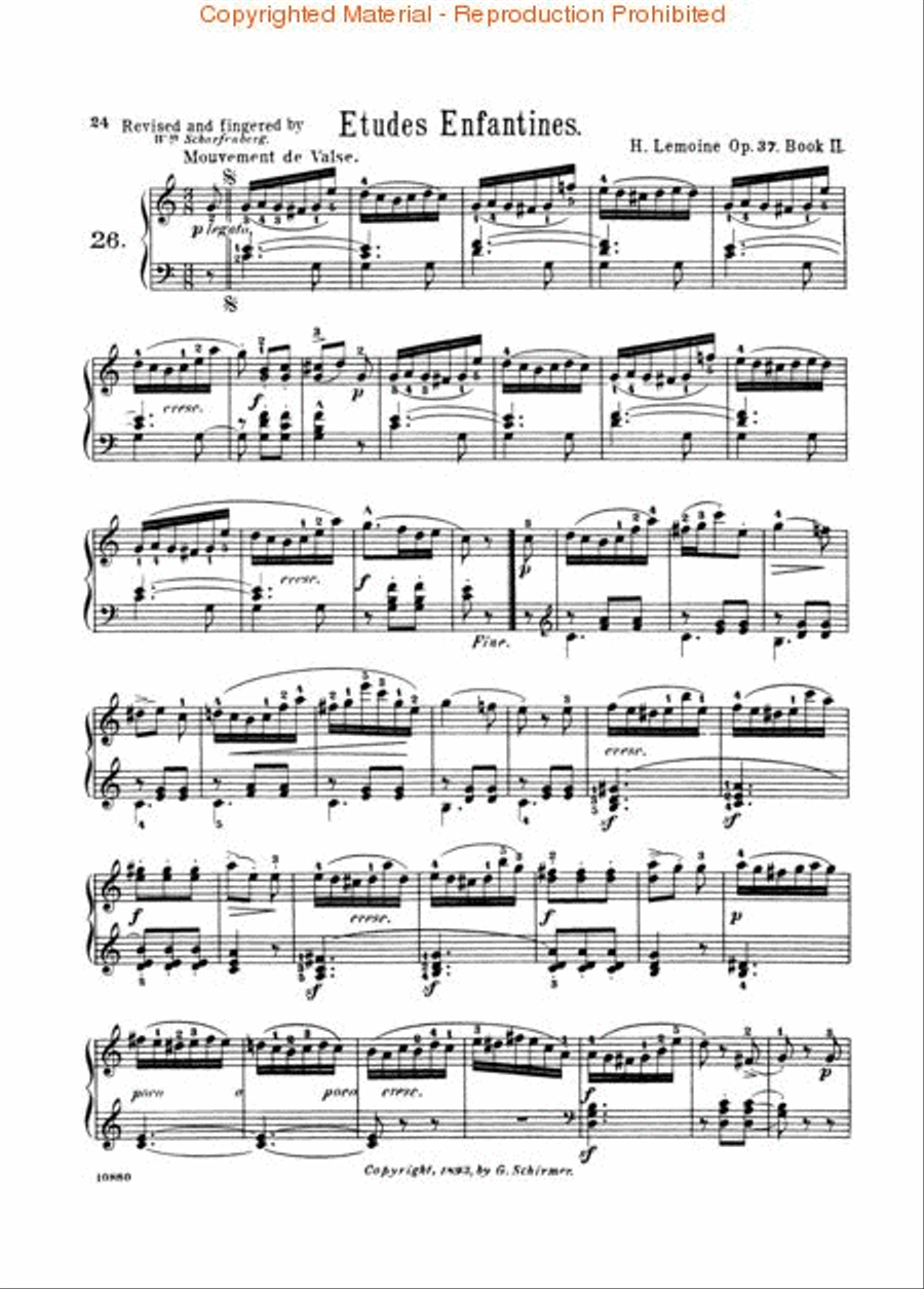 Etudes Enfantines, Op. 37 Piano Method scores gallery preview page 3