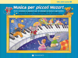 Book cover for Musica Per Piccoli Mozart-Libro Delle Lezioni V. 3