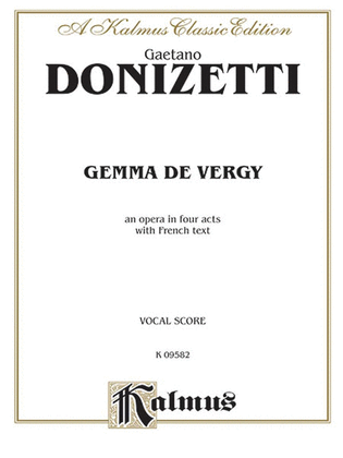 Book cover for Gemma de Vergy