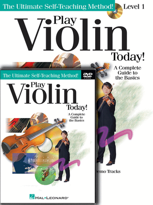 Book cover for Play Violin Today! Beginner's Pack