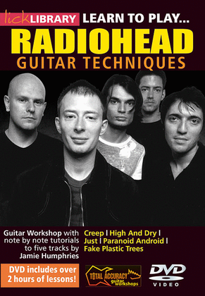Book cover for Learn to Play Radiohead