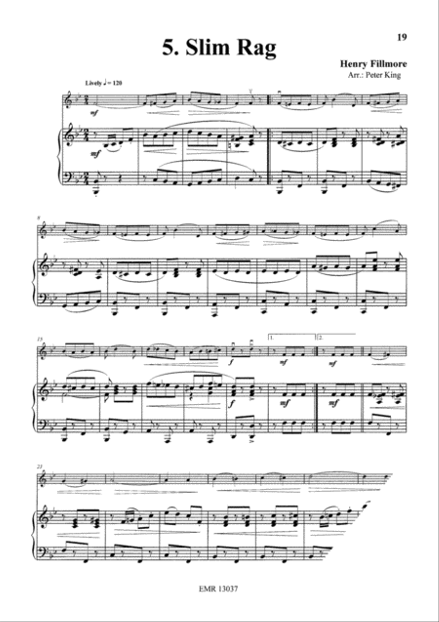 15 Rags Violin Solo scores gallery preview page 7