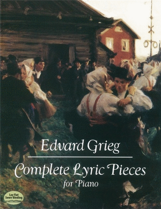 Book cover for Grieg - Complete Lyric Pieces For Piano