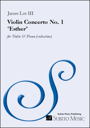 Book cover for Violin Concerto No. 1 "Esther"