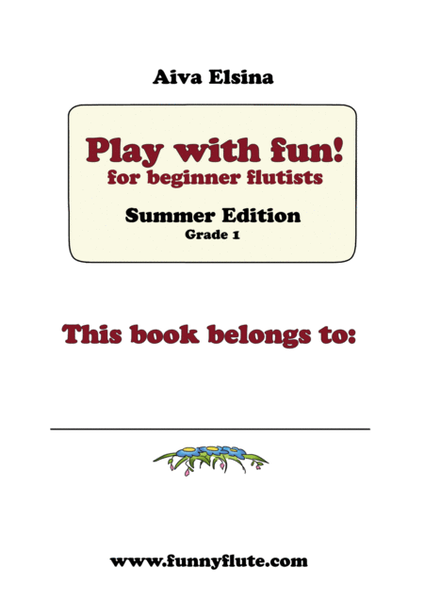 Play with fun! Flute Solo - Digital Sheet Music