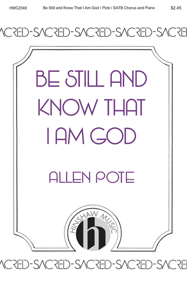 Be Still and Know That I Am God image number null