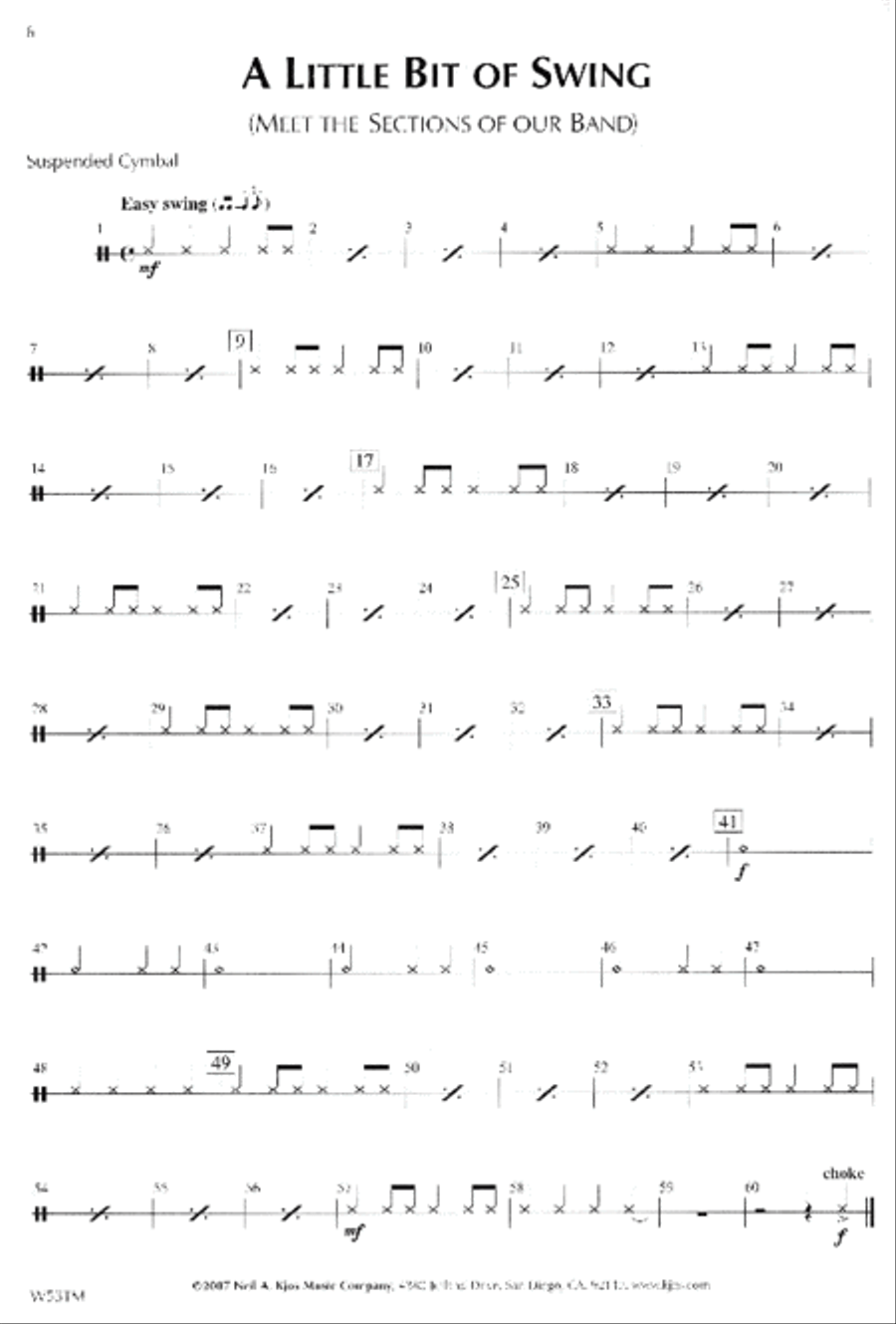 Standard of Excellence: First Performance Plus-Timpani & Auxiliary Percussion Concert Band Methods scores gallery preview page 2