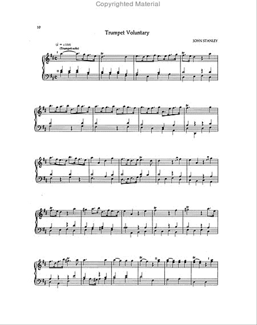 The Oxford Book of Wedding Music for Manuals Organ scores gallery preview page 4