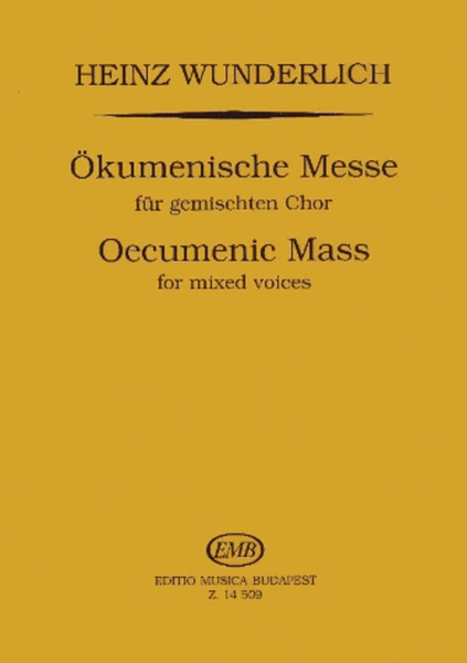 Oecumenic Mass For Mixed Voices