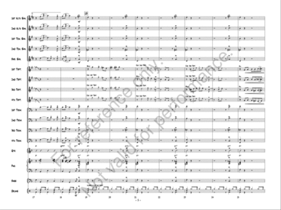 Free Range Trumpets Jazz Ensemble scores gallery preview page 4