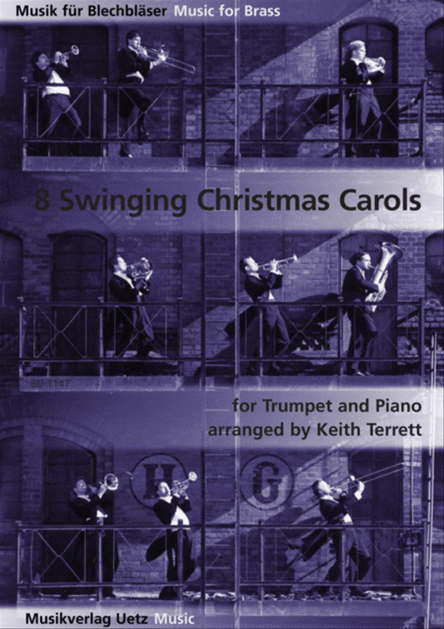 8 Jazzy Carols Trumpet Solo scores gallery preview page 1