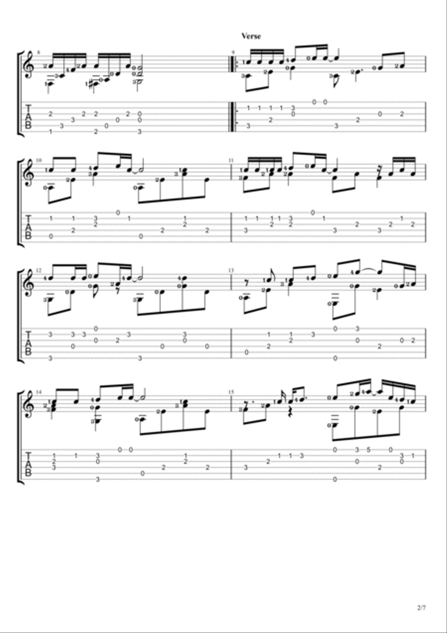 Take Me To Your Heart Electric Guitar scores gallery preview page 2
