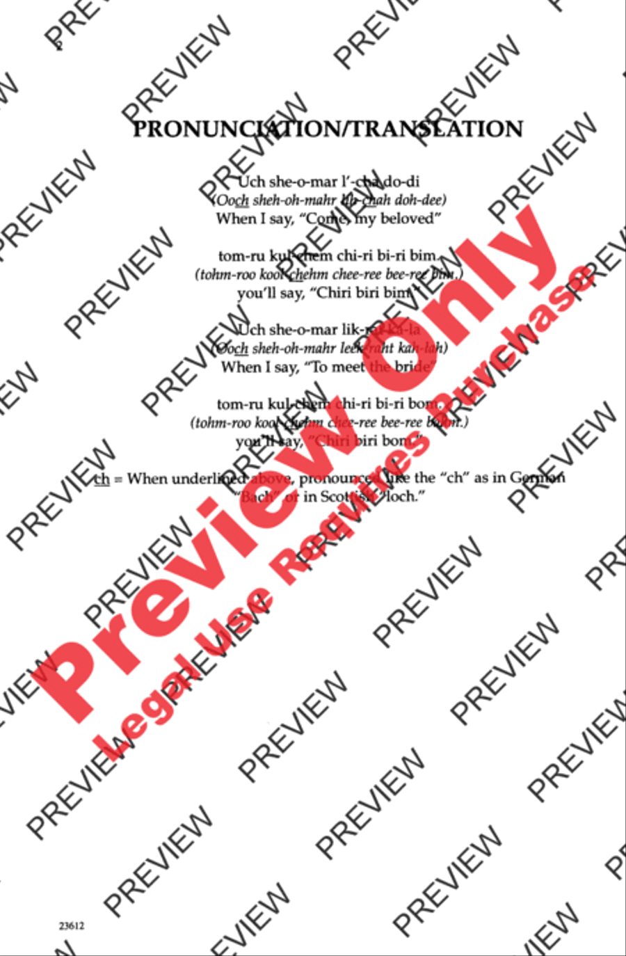 Chiri Biri Bim 2-Part scores gallery preview page 2