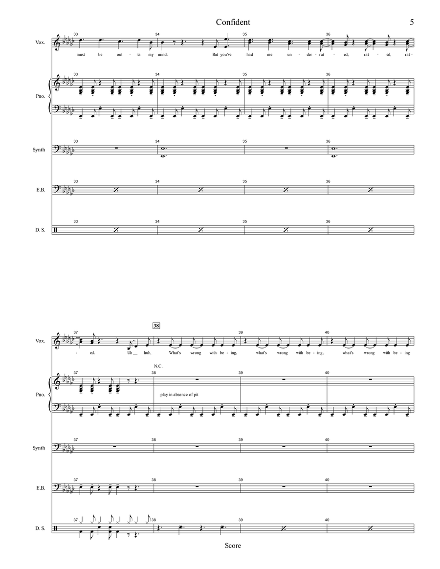 Confident Confident Small Ensemble scores gallery preview page 5