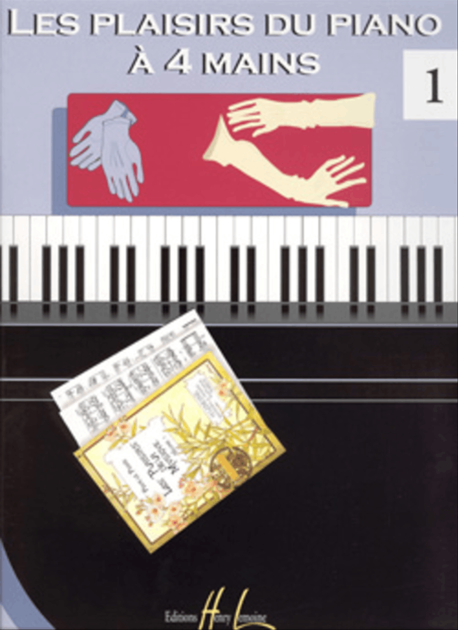 Les Plaisirs du piano a 4 mains - Volume 1 Easy Piano scores gallery preview page 1