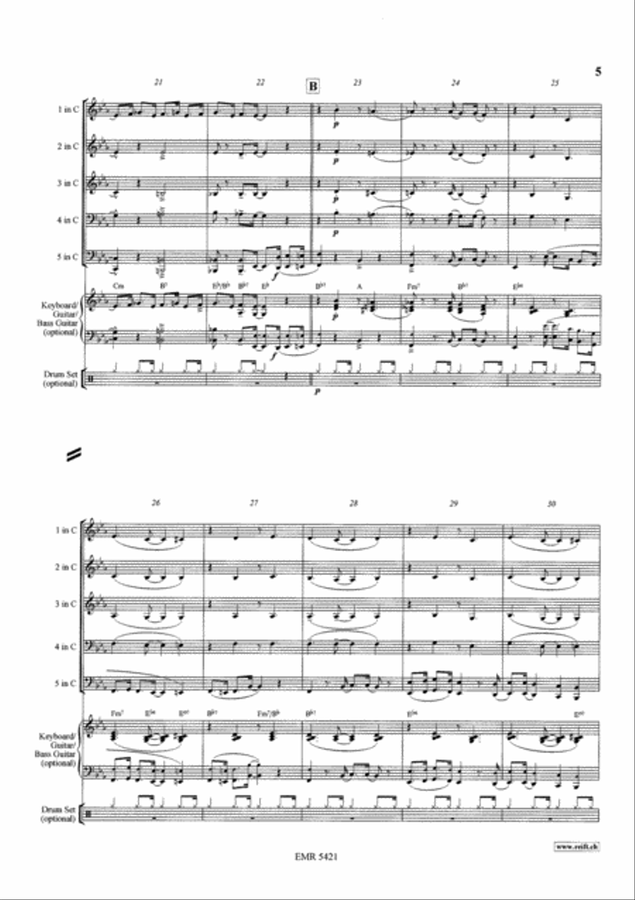 Maple Leaf Rag Maple Leaf Rag Concert Band scores gallery preview page 5